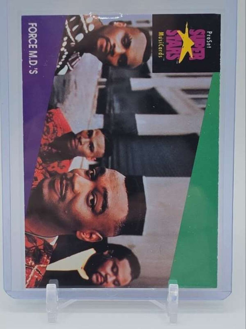 1991 Pro Set SuperStars MusiCards #120 Force M.D.'s Card